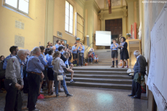 AGESCI-reg.EM-ROMAGNA_centenario2017_01041-Albero_cerimonia-in-S.Giovanni-in-Monte-30sett2017_Roberta-Tanzariello.AGESCI-e-Augusto-Baietti-a-dx-di-spalle