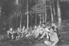 ASCI-Bologna_01573-Albero_1946_Montagnana_Campo-Alpino-reparti-della-Immacolata-e-Annunziata_14-24attobre