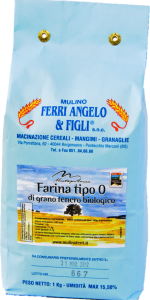 Farina di grano tenero BIO tipo 0 dell'Appennino Bolognese - 25 kg