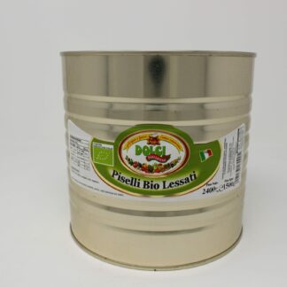 Piselli lessati BIO - 2,4 kg